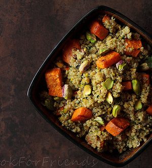 Sweet Potato & Pistachio Quinoa Salad 7447741796_43558a4ce2