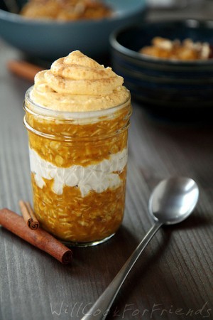 Pumpkin Pie Oatmeal, 3 ways 8200565077_58225aa9a0