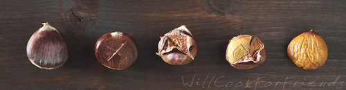 Shelling Chestnuts
