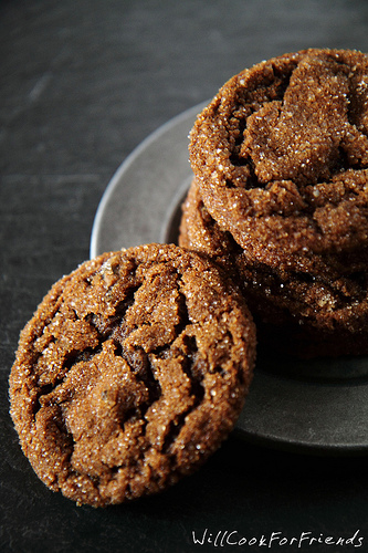 Triple Ginger Cookies, 1/2