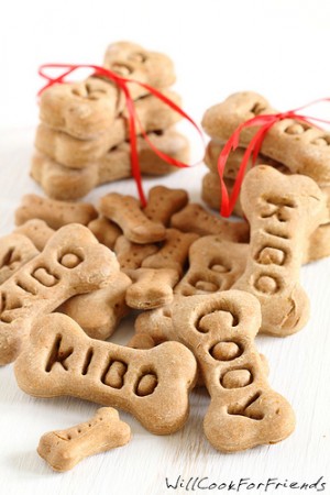Pumpkin & Peanut Butter Dog Biscuits – Tummy Friendly Treats 8272518625_ca600ac7fd