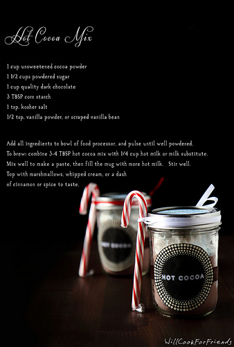 Homemade Hot Cocoa Mix, for the Holidays