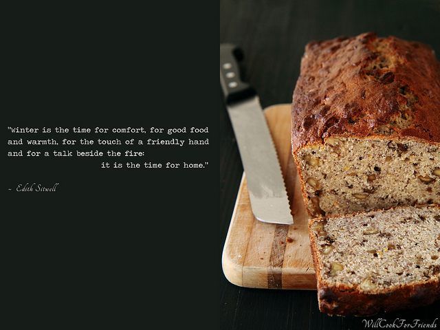 Banana Nut Bread and Home