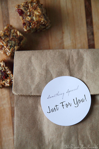 Chewy Ginger Granola Bites & Random Acts of Kindness
