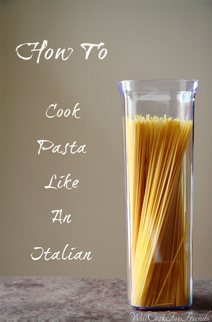 How To Cook Pasta Like An Italian - To Salt Or Not To Salt, And Other Questions
