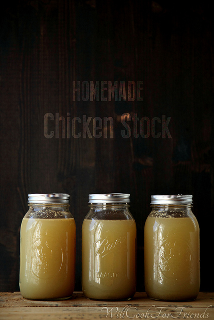 Homemade Chicken Stock - Or, How to Boil Water