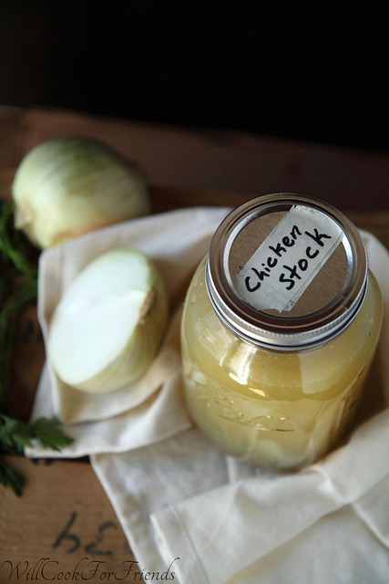 Homemade Chicken Stock (how-to)