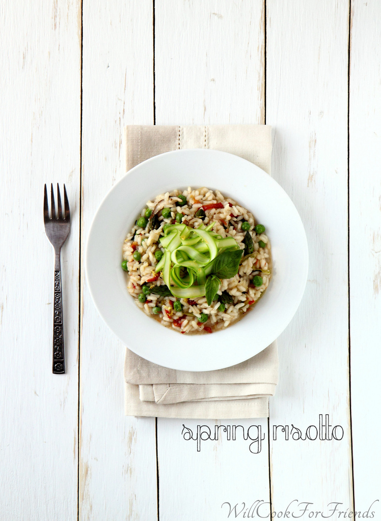 Spring Risotto with Shaved Asparagus: Dispelling the Myth that Risotto is Hard