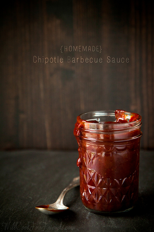 Homemade Sweet and Spicy Chipotle Barbecue Sauce - so much better than store bought!