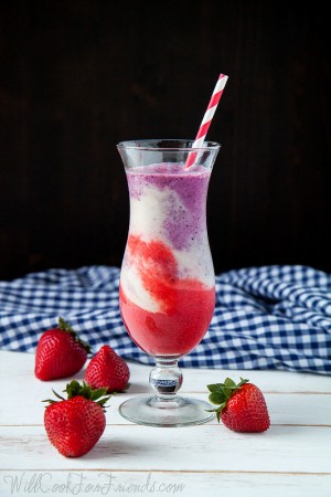 Fourth of July Smoothie | Will Cook For Friends