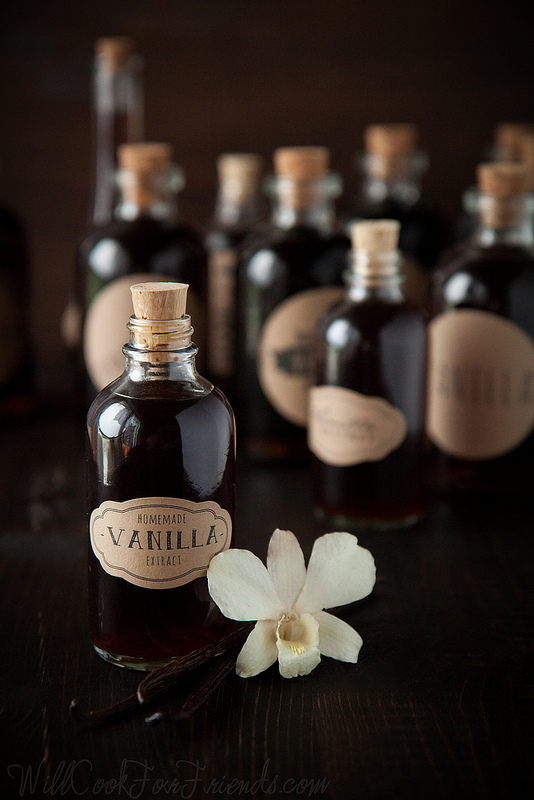 Homemade Vanilla Extract (cheaper than store-bought, and easy to make!)
