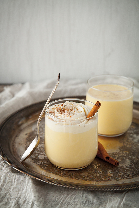 Making homemade egg nog that's safe