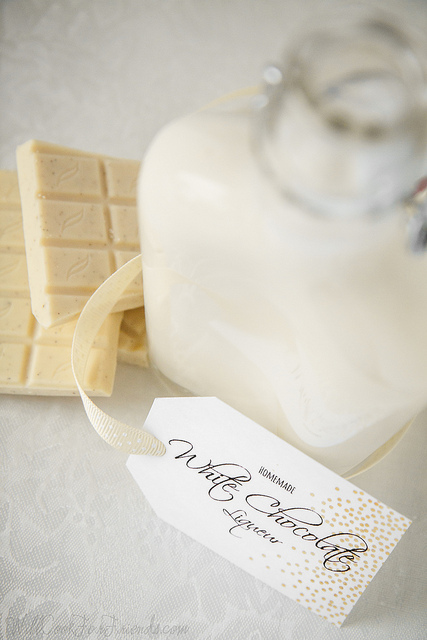 Homemade White Chocolate Liqueur | Will Cook For Friends