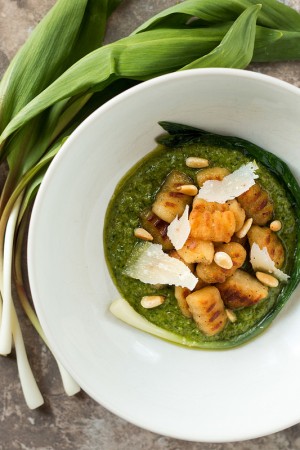 Crispy Potato Gnocchi with Ramp Pesto Crispy Potato Gnocchi with Ramp Pesto | Will Cook For Friends