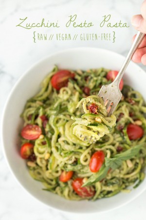 Zucchini Pesto Pasta | Will Cook For Friends
