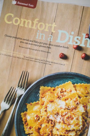 Go Gluten Free Pumpkin Ravioli