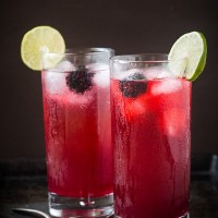 Blackberry Soda with Homemade Blackberry Syrup | Will Cook For Friends