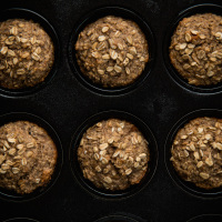 Banana oat breakfast muffins, web-10