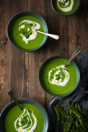 English Pea Soup with Lemon Creme Fraiche Pea Soup, web-6