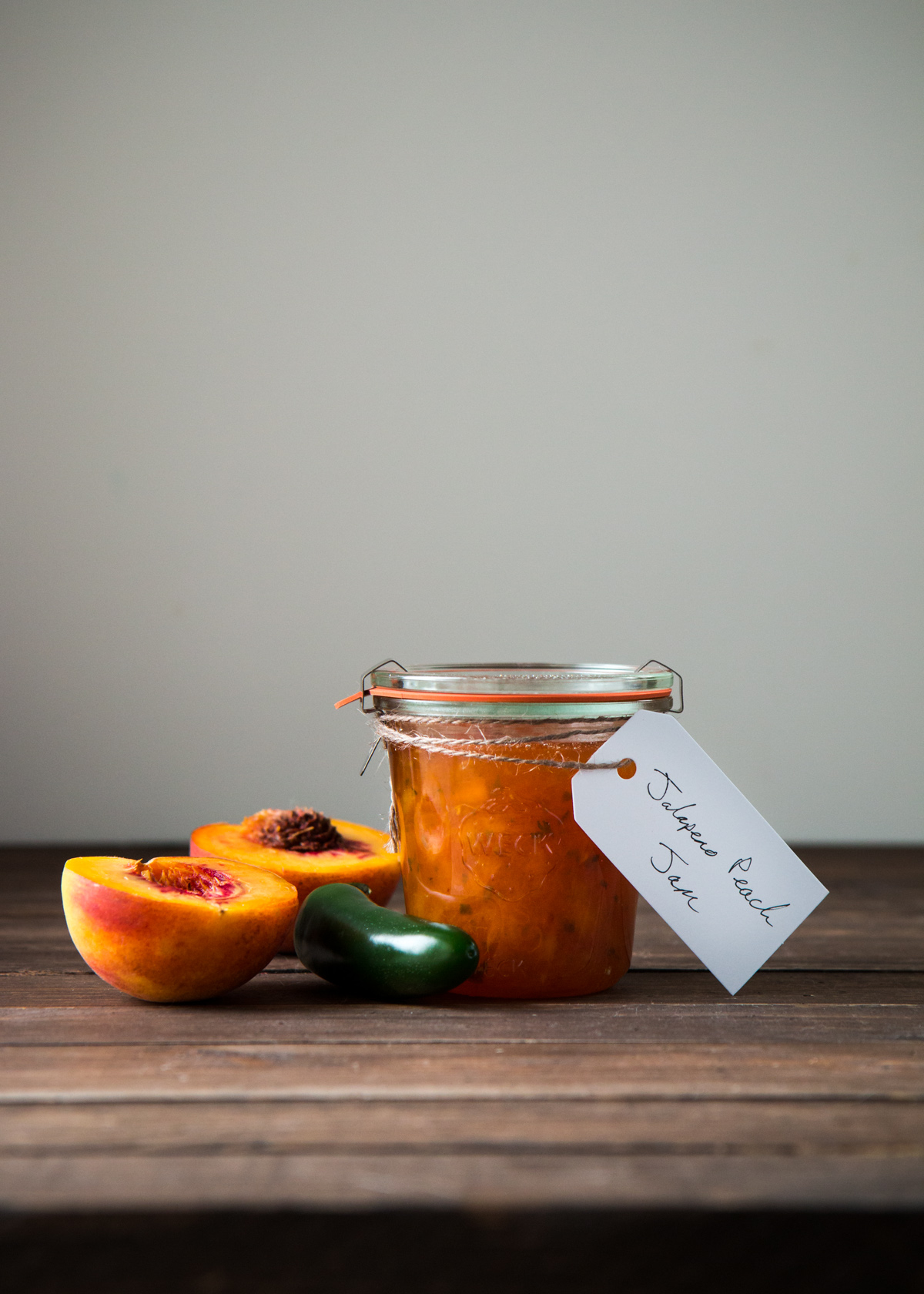 Sweet & Spicy Jalapeno Peach Jam