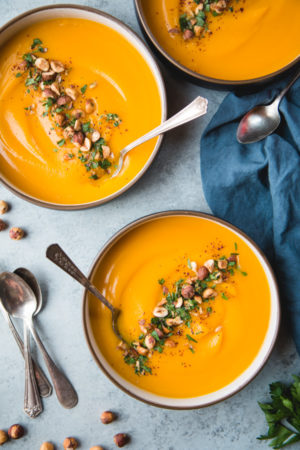 Roasted Garlic & Hazelnut Butternut Squash Soup roasted-garlic-butternut-squash-soup-web-10