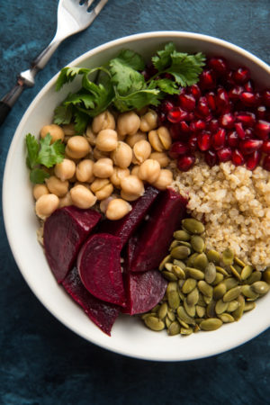 Beet, Quinoa, and Pomegranate Power Bowls beet-and-pomegranate-power-bowl