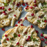 roasted-cauliflower-with-tahini-garlic-sauce