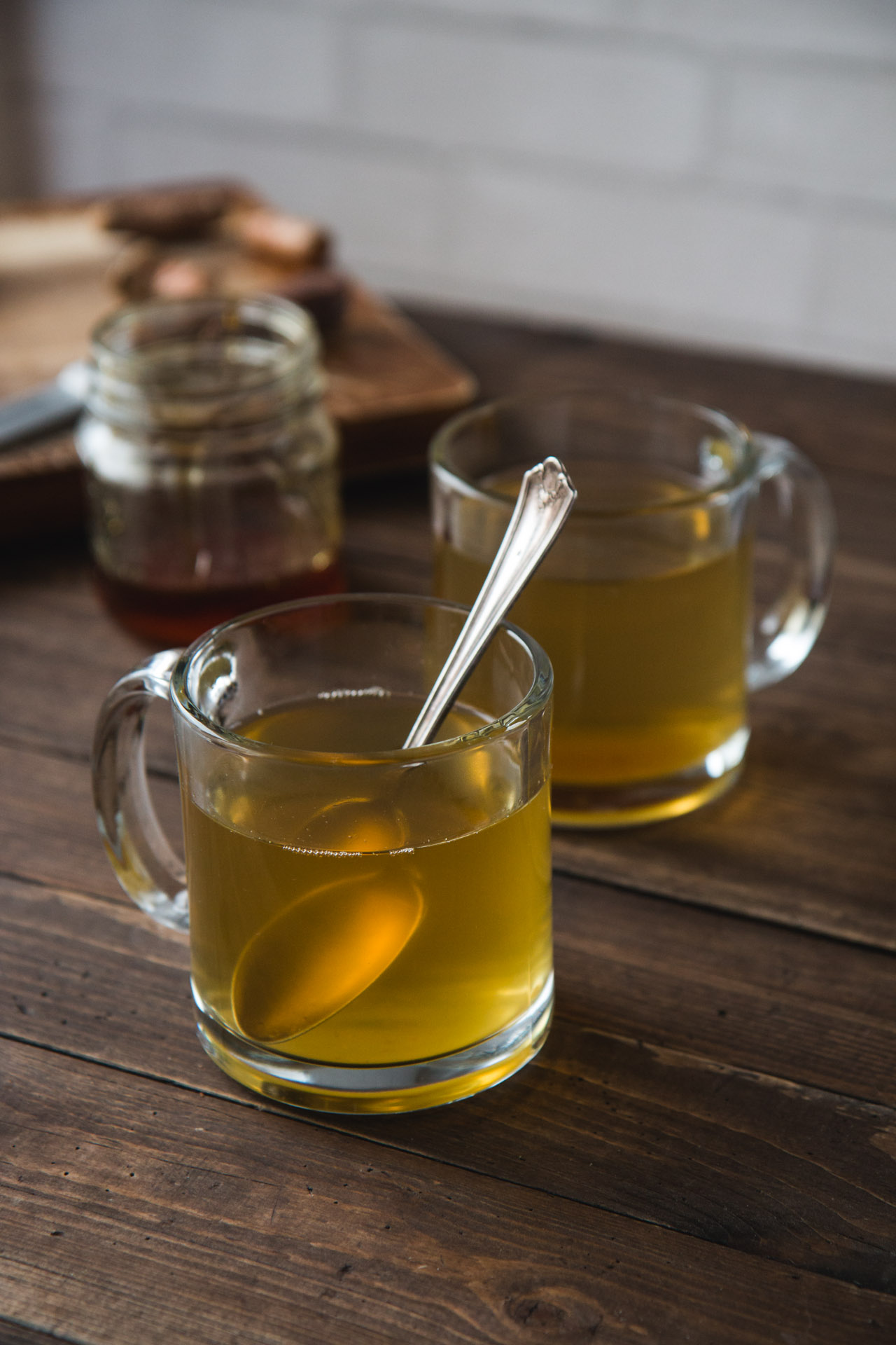 Turmeric Ginger Tea With Honey